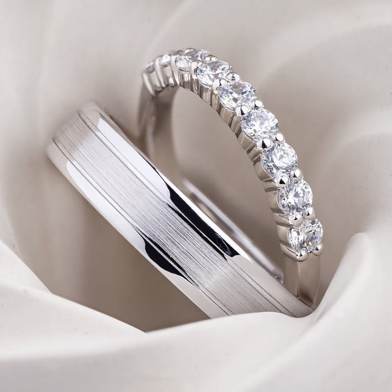 Bride and Groom Wedding Ring Sets: Creating a Meaningful Match