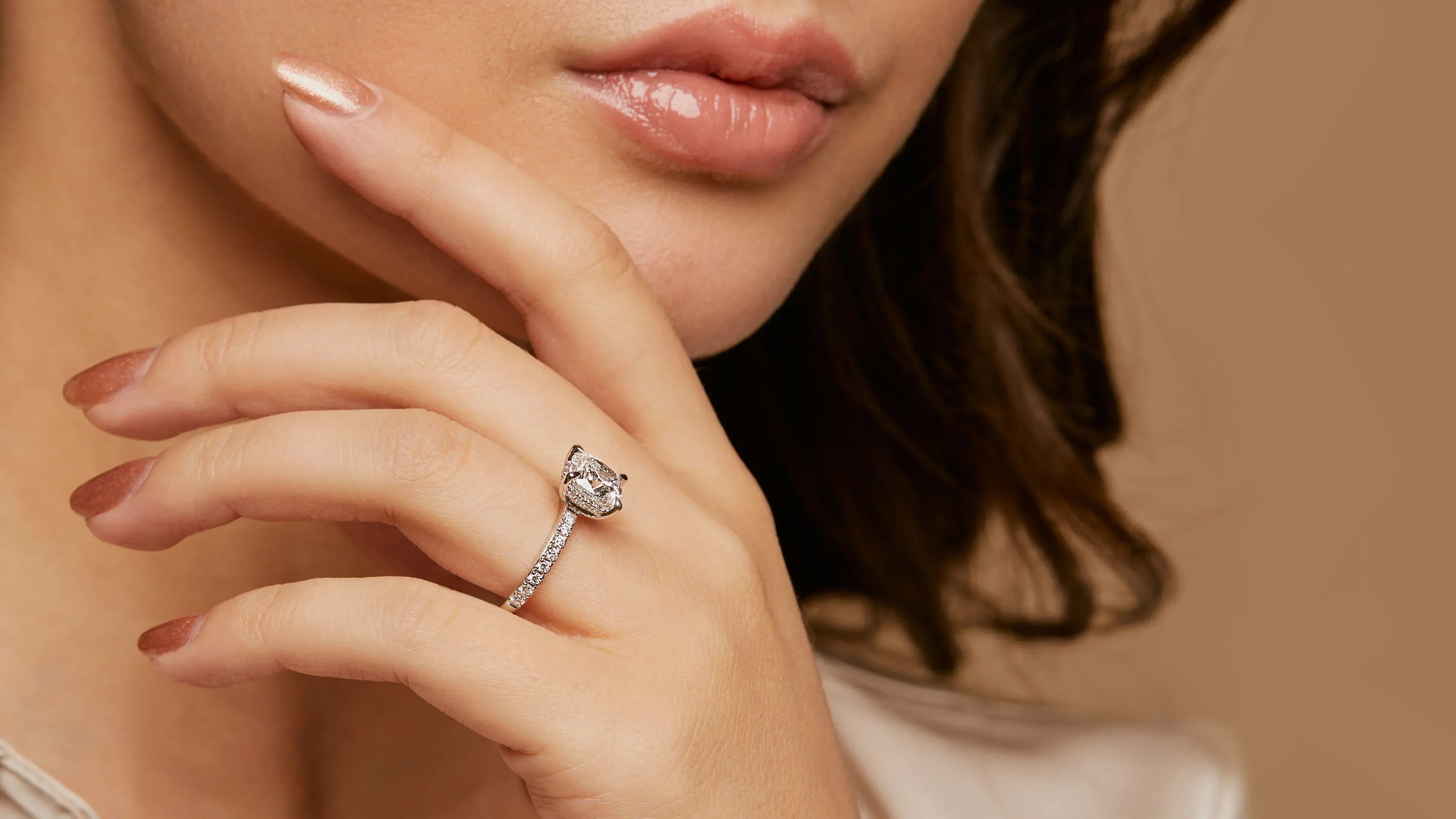 Halo engagement ring Australia