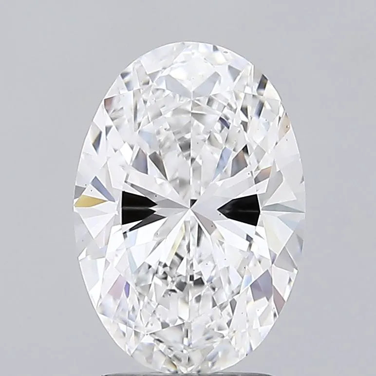 2.70ct Oval Lab Grown Diamond (Colour E, Clarity VS2, IGI Certified)