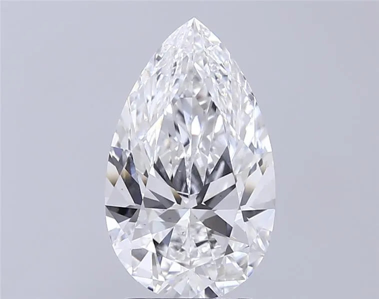 3.00ct Pear Lab Grown Diamond (Colour E, Clarity VS2, IGI Certified)