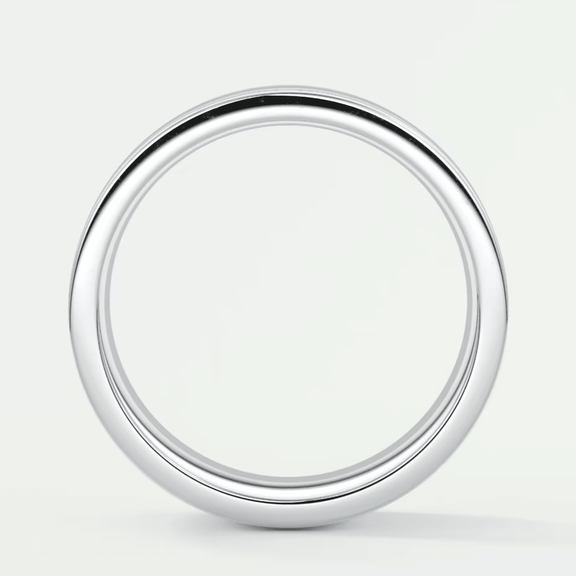 Alaric 6mm Dual-Line Wedding Band – 18K Gold or Platinum