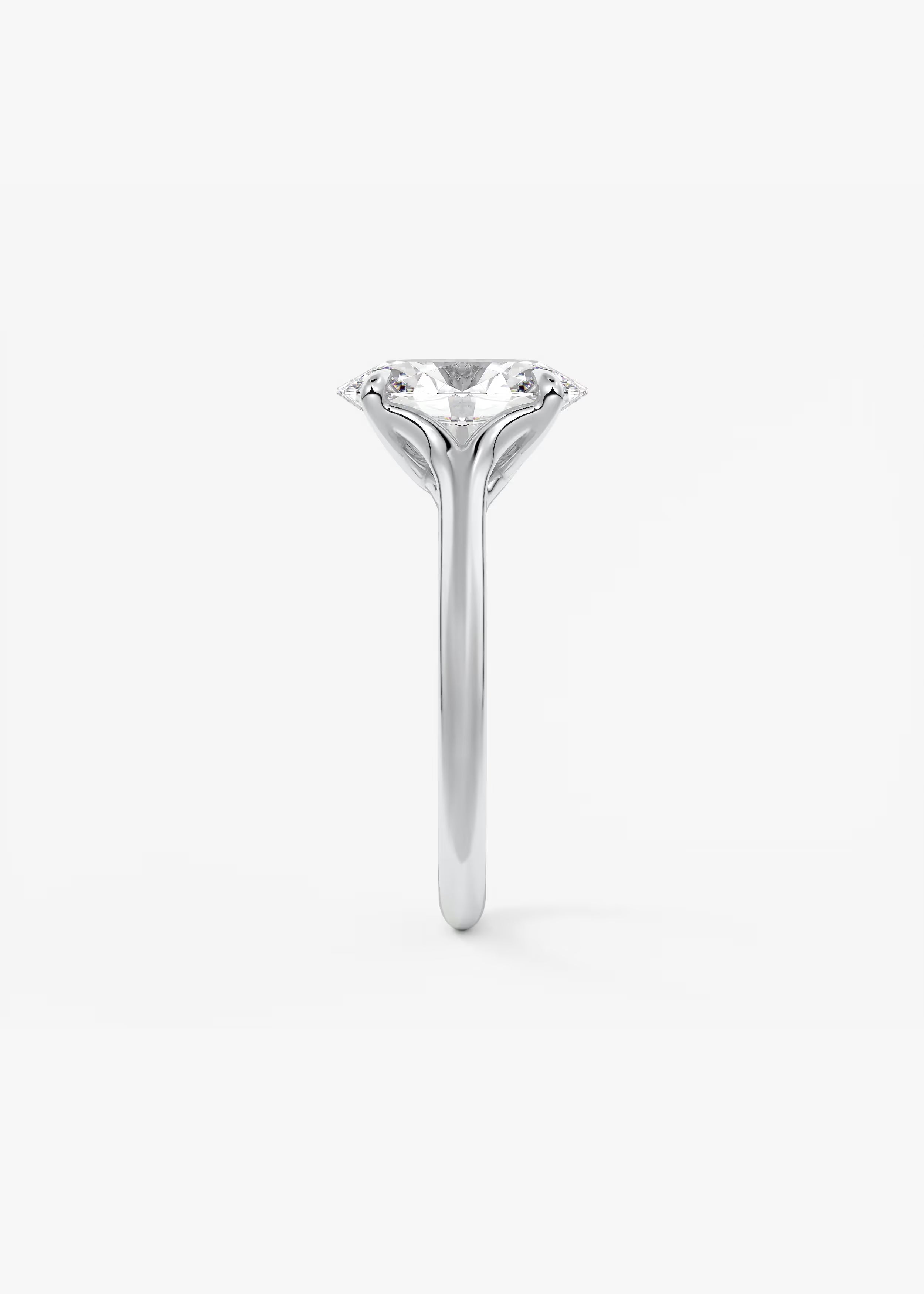 Cassia – Oval Solitaire Engagement Ring