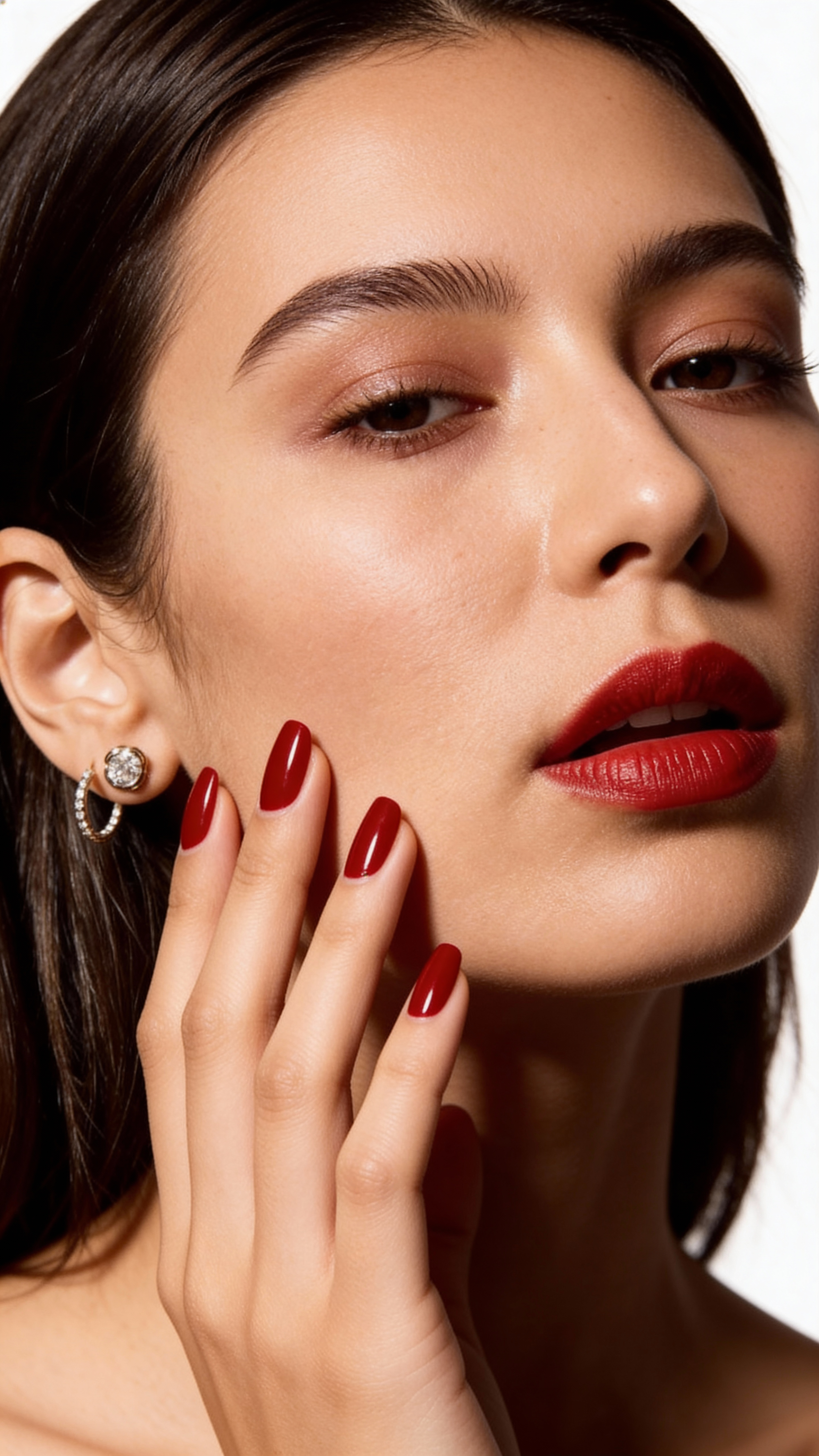 Lab diamond earrings by Diamond Lab