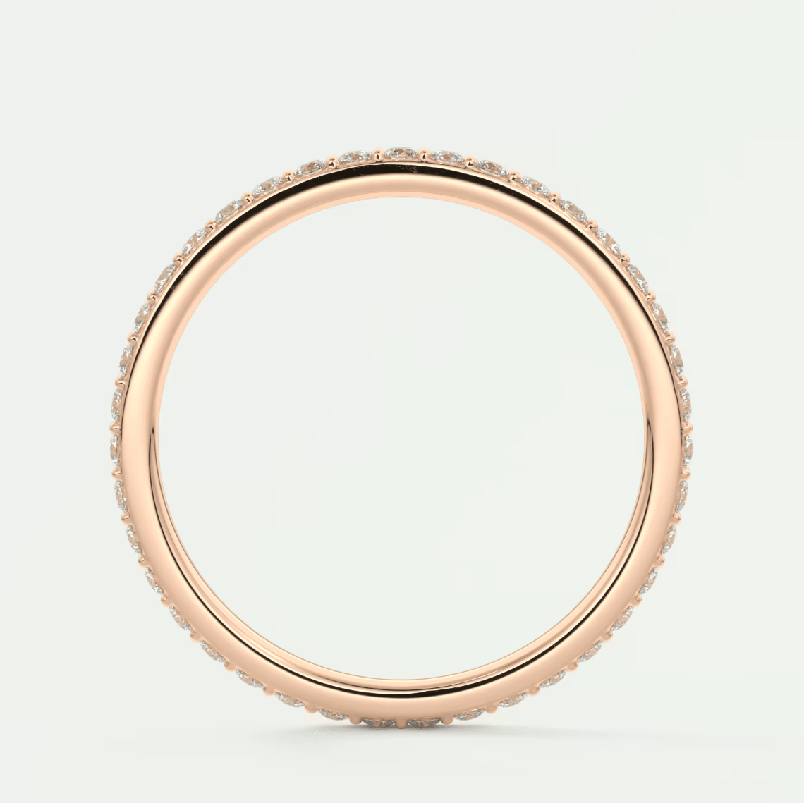 Lunara Eternity Band – 1.6mm Lab-Grown or Natural Diamonds