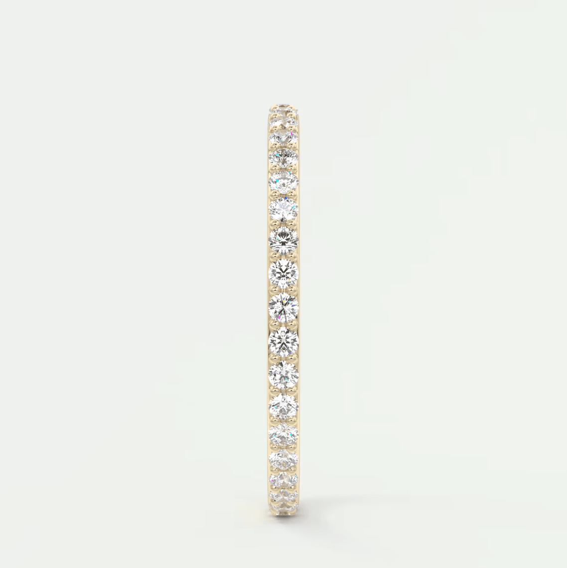 Lunara Eternity Band – 1.6mm Lab-Grown or Natural Diamonds