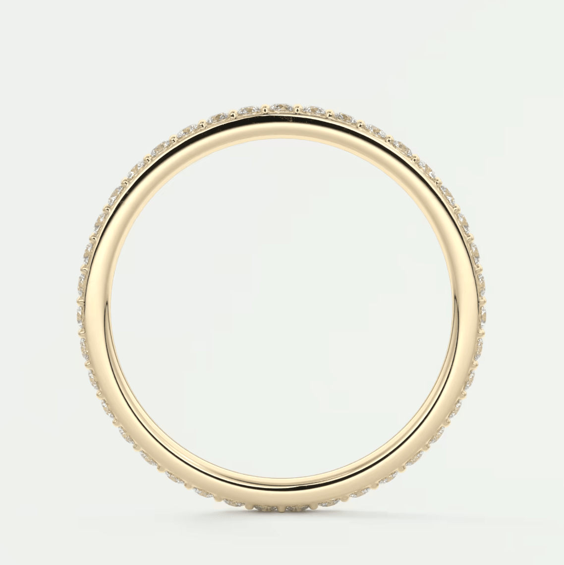 Lunara Eternity Band – 1.6mm Lab-Grown or Natural Diamonds