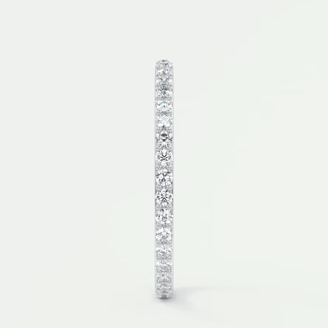 Lunara Eternity Band – 1.6mm Lab-Grown or Natural Diamonds