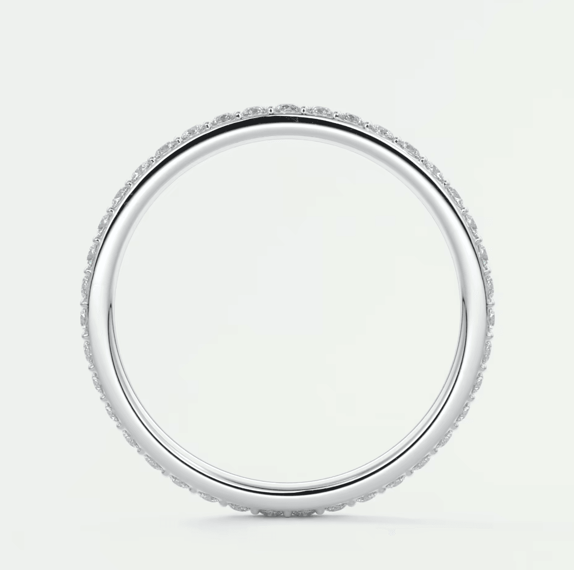 Lunara Eternity Band – 1.6mm Lab-Grown or Natural Diamonds