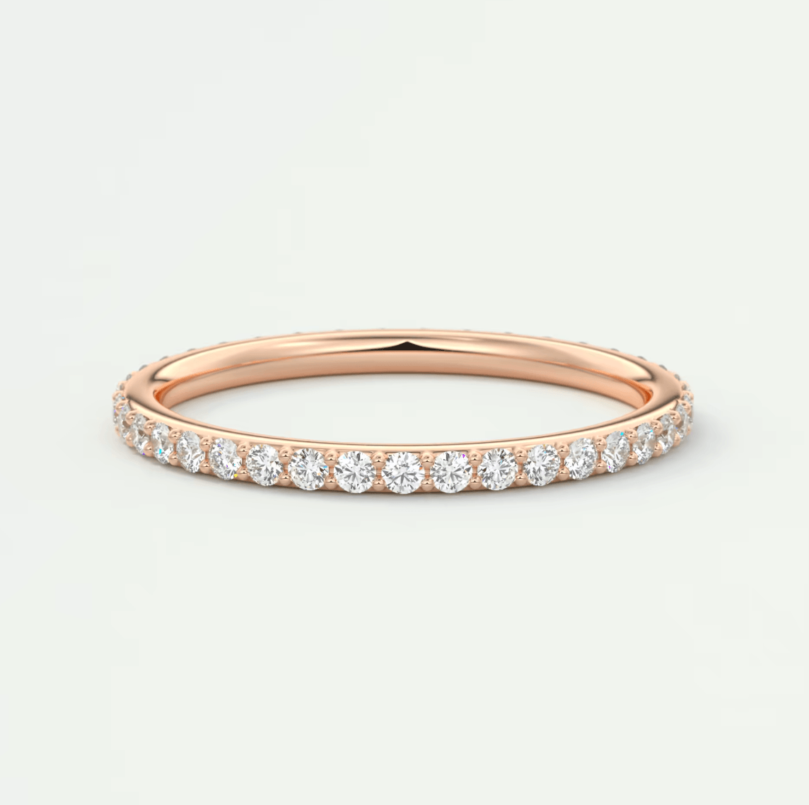 Lunara Eternity Band – 1.6mm Lab-Grown or Natural Diamonds