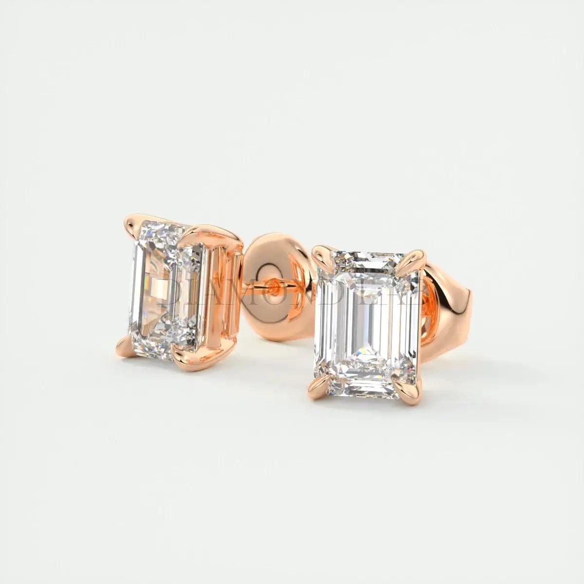 Timeless Emerald Glow Cathedral Stud Earrings My Store