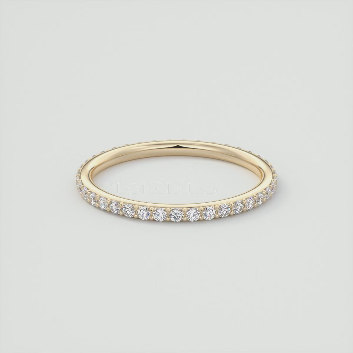Lunara Eternity Band – 1.6mm Lab-Grown or Natural Diamonds