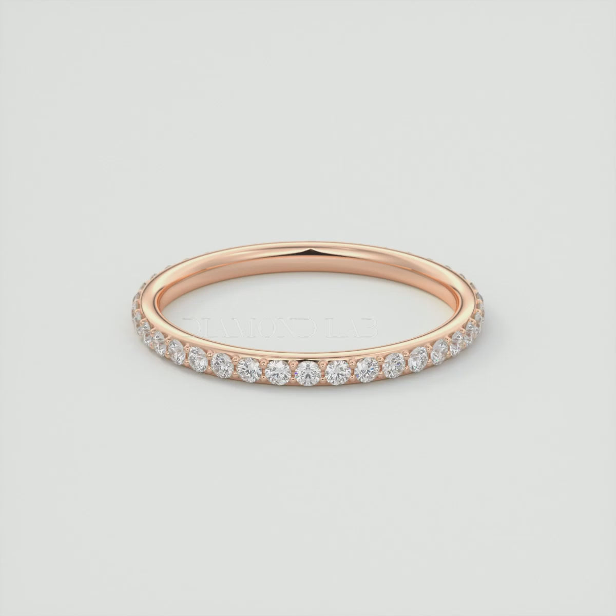 Lunara 1.8mm Eternity Band – Lab-Grown or Natural Diamonds