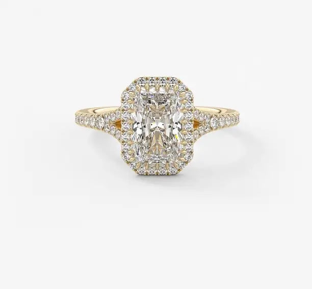 Halo Engagement Ring