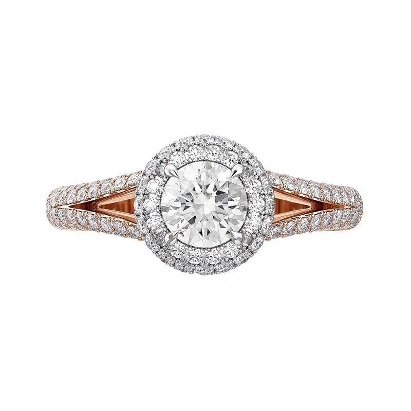 Split Shank Lab Diamond & Moissanite | Bold Design, Endless Brilliance