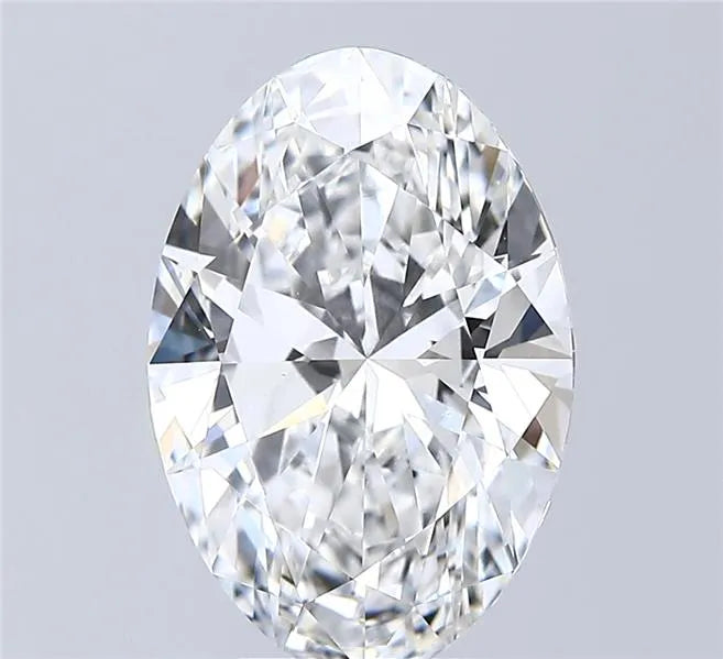 4.09ct Oval Lab Grown Diamond (Colour D, Clarity VVS2, IGI Certified)
