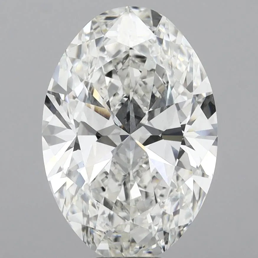 10.05ct Oval Lab Grown Diamond (Colour G, Clarity VVS2, IGI Certified)