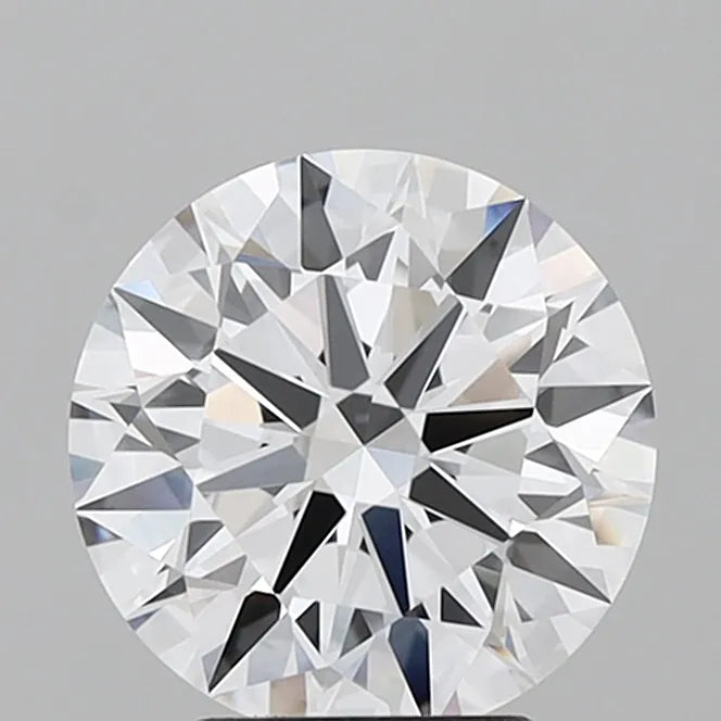 3.35ct Round Lab Grown Diamond (Colour E, Clarity IF, Cut ID, IGI Certified)