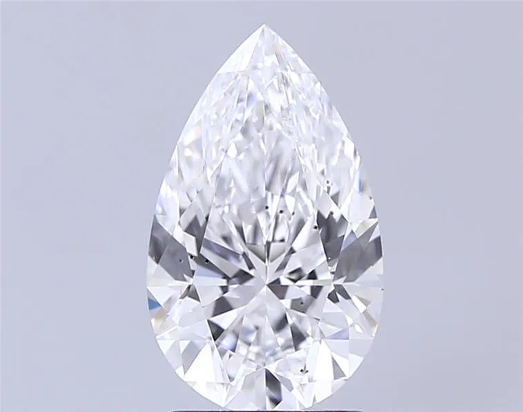 2.26ct Pear Lab Grown Diamond (Colour D, Clarity SI1, IGI Certified)