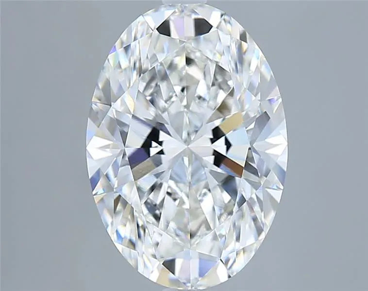 3.51ct Oval Lab Grown Diamond (Colour F, Clarity VVS2, IGI Certified)