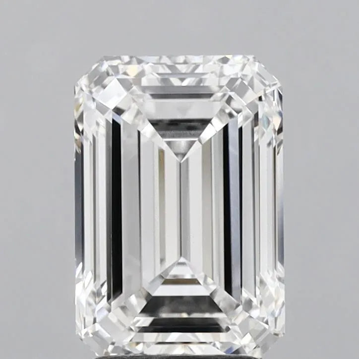 3.04ct Emerald Lab Grown Diamond (Colour E, Clarity VVS2, IGI Certified)