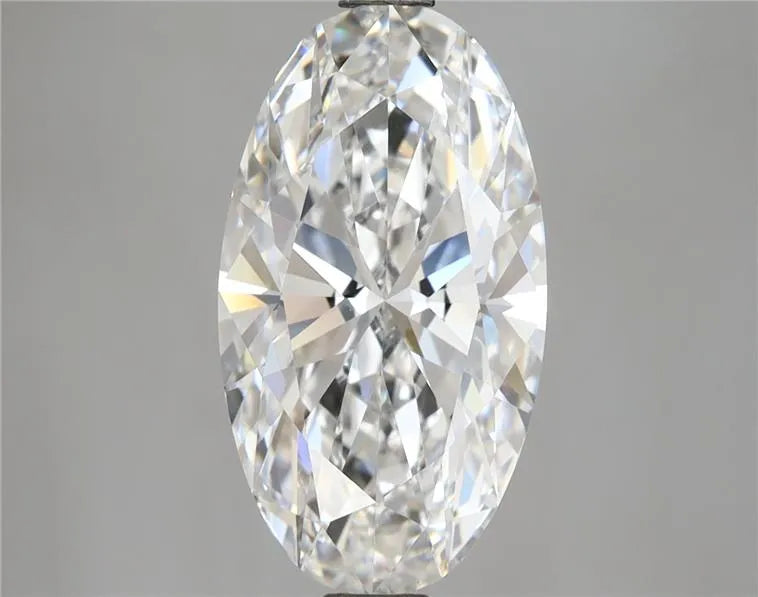 4.09ct Oval Lab Grown Diamond (Colour E, Clarity VVS2, IGI Certified)