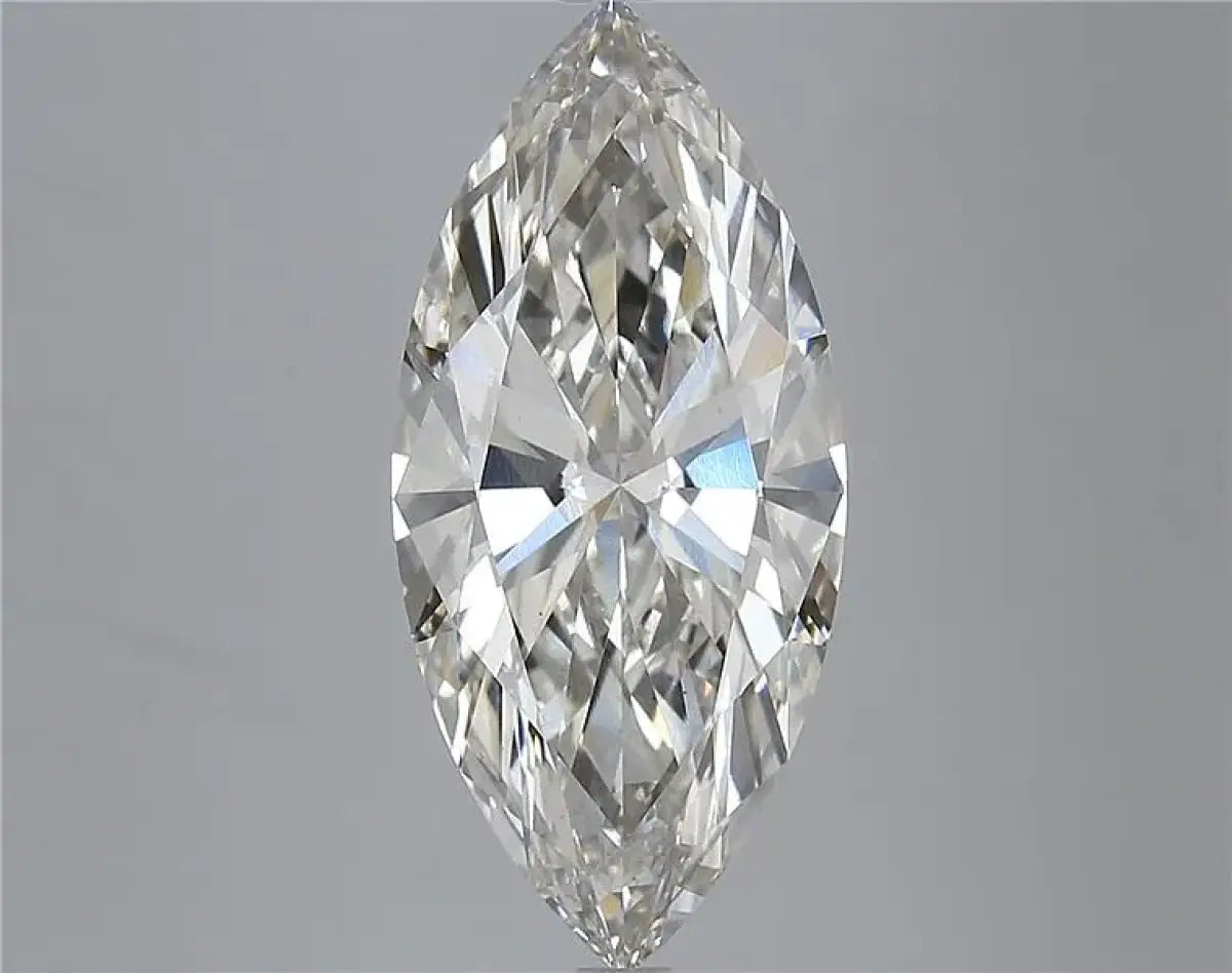 5.03ct Marquise Lab Grown Diamond (Colour H, Clarity VS2, IGI Certified)