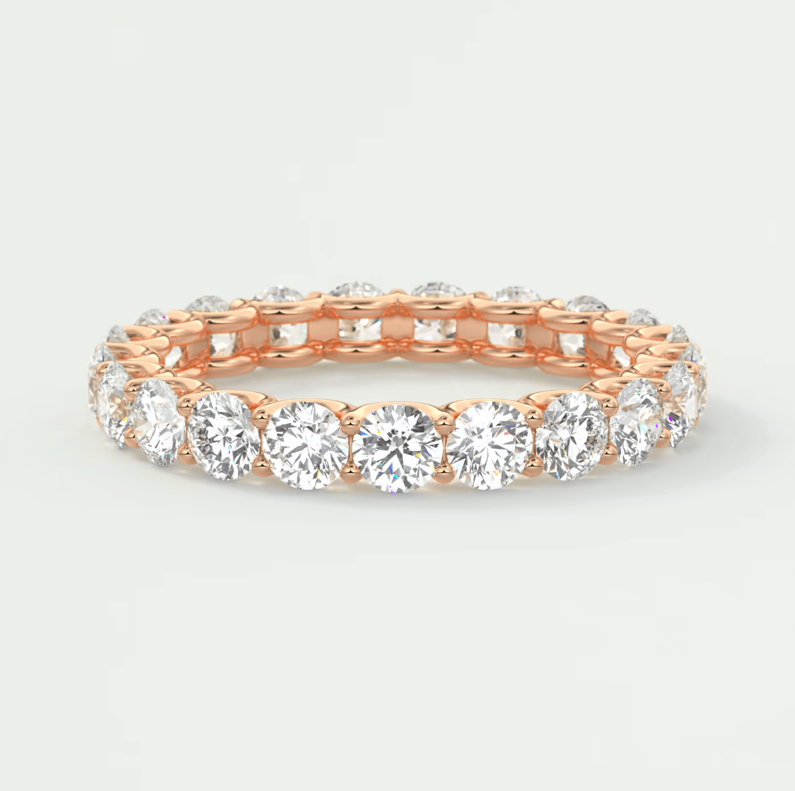 Celestia Eternity Band – Lab-Grown or Natural Diamonds