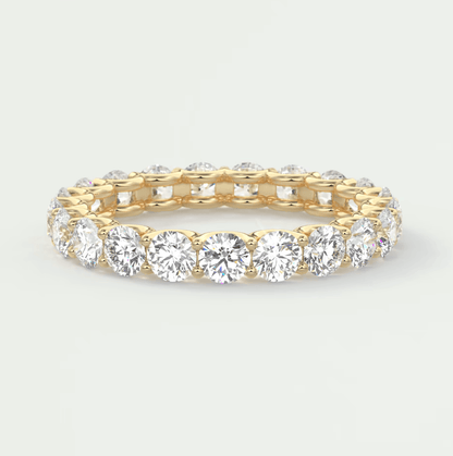 Celestia Eternity Band – Lab-Grown or Natural Diamonds