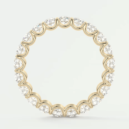 Celestia Eternity Band – Lab-Grown or Natural Diamonds