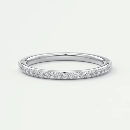 Lunara Half Eternity Band – Lab-Grown or Natural Diamonds