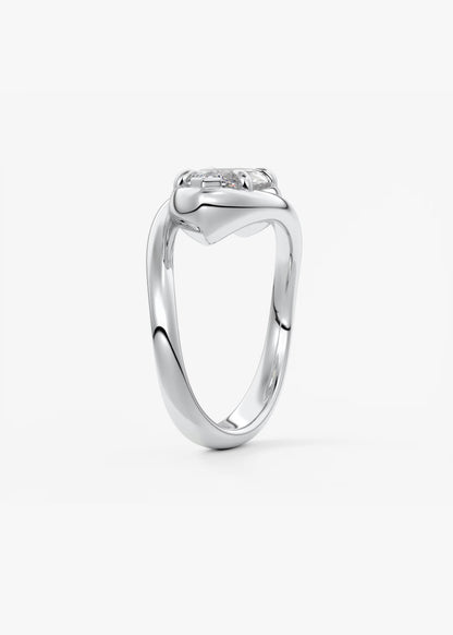 The Flow – East-West Marquise Engagement Ring