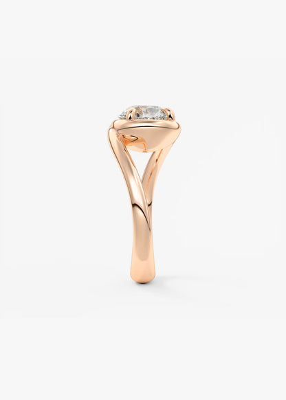 The Flow – Pear Engagement Ring