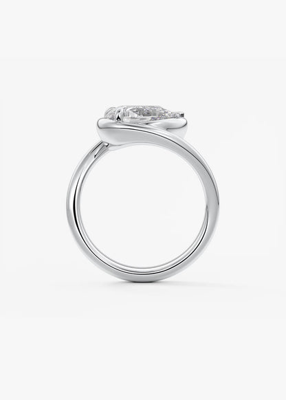 The Flow – Pear Engagement Ring