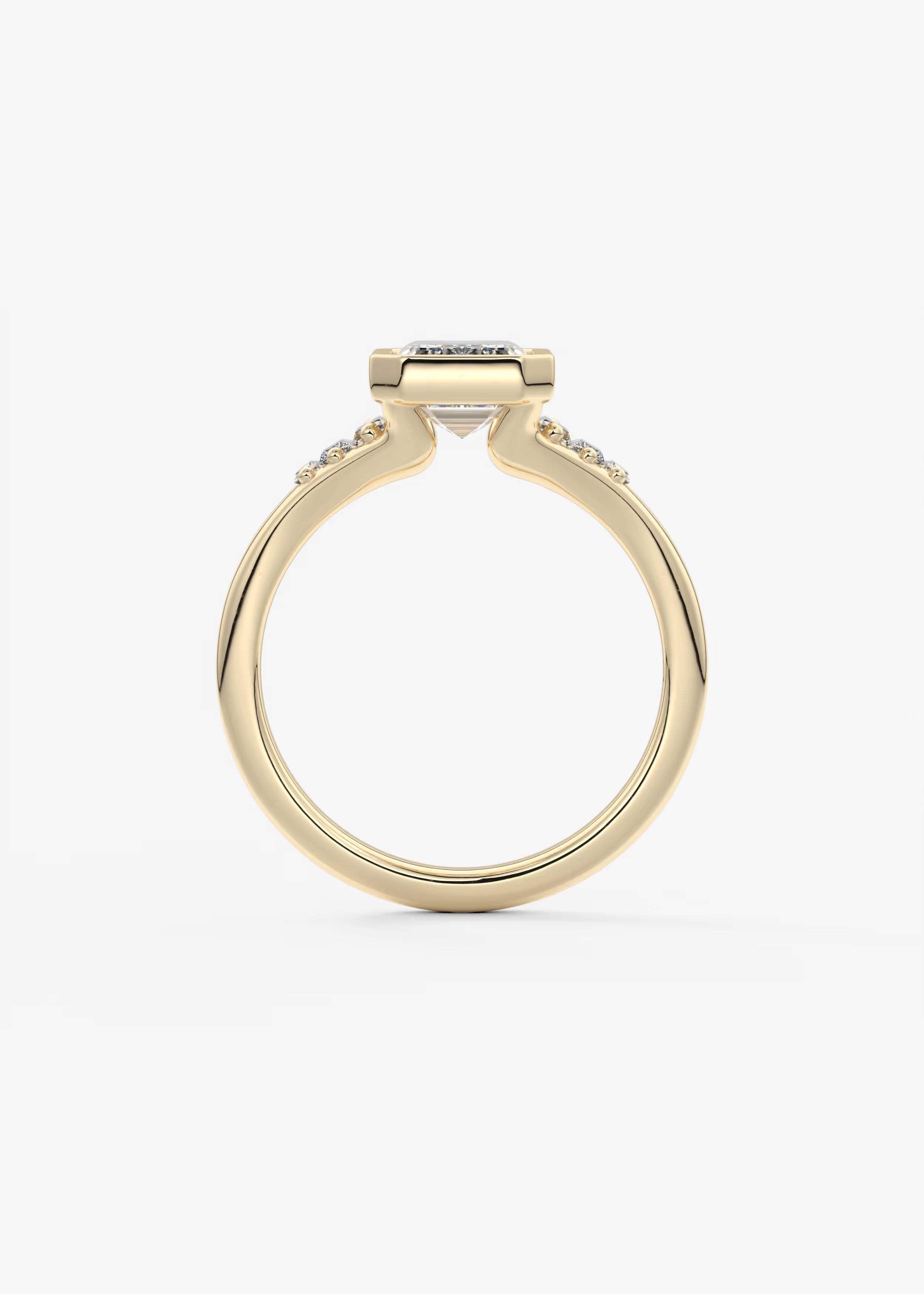 Véda Emerald Heirloom – Seven-Stone Graduated Baguette Ring