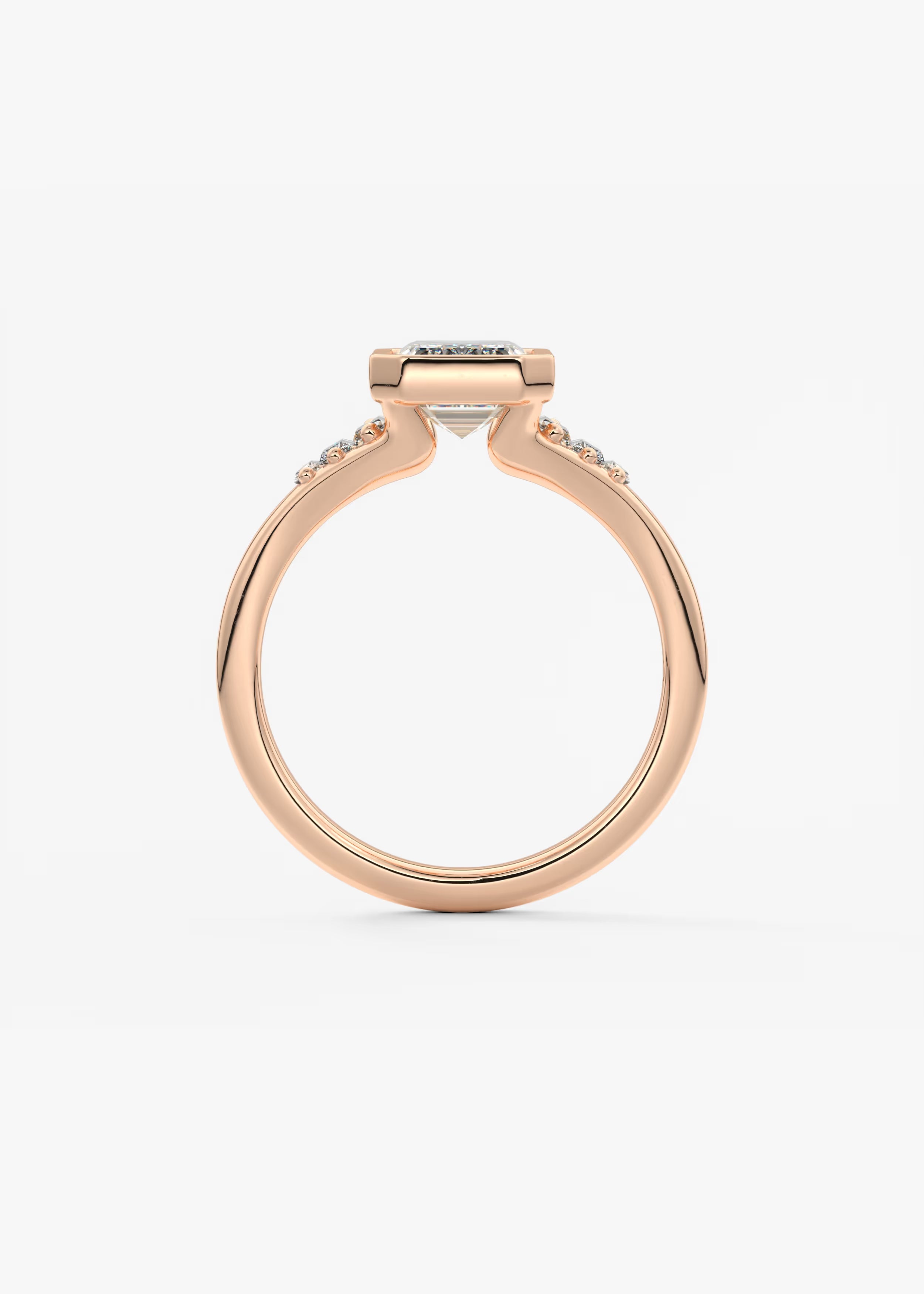 Véda Emerald Heirloom – Seven-Stone Graduated Baguette Ring