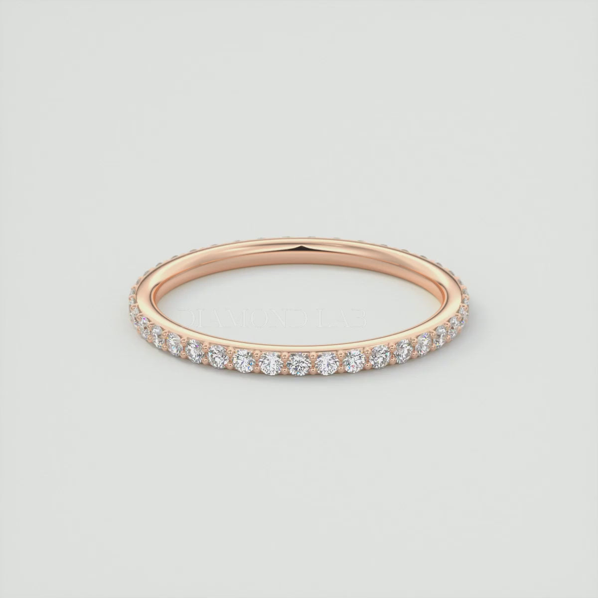 Lunara Eternity Band – 1.5mm Lab-Grown or Natural Diamonds