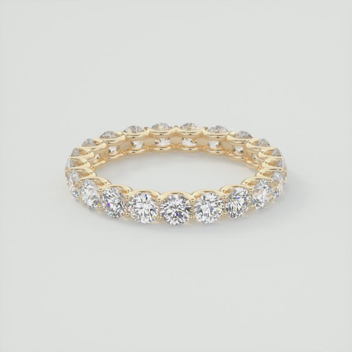 Celestia Eternity Band – Lab-Grown or Natural Diamonds