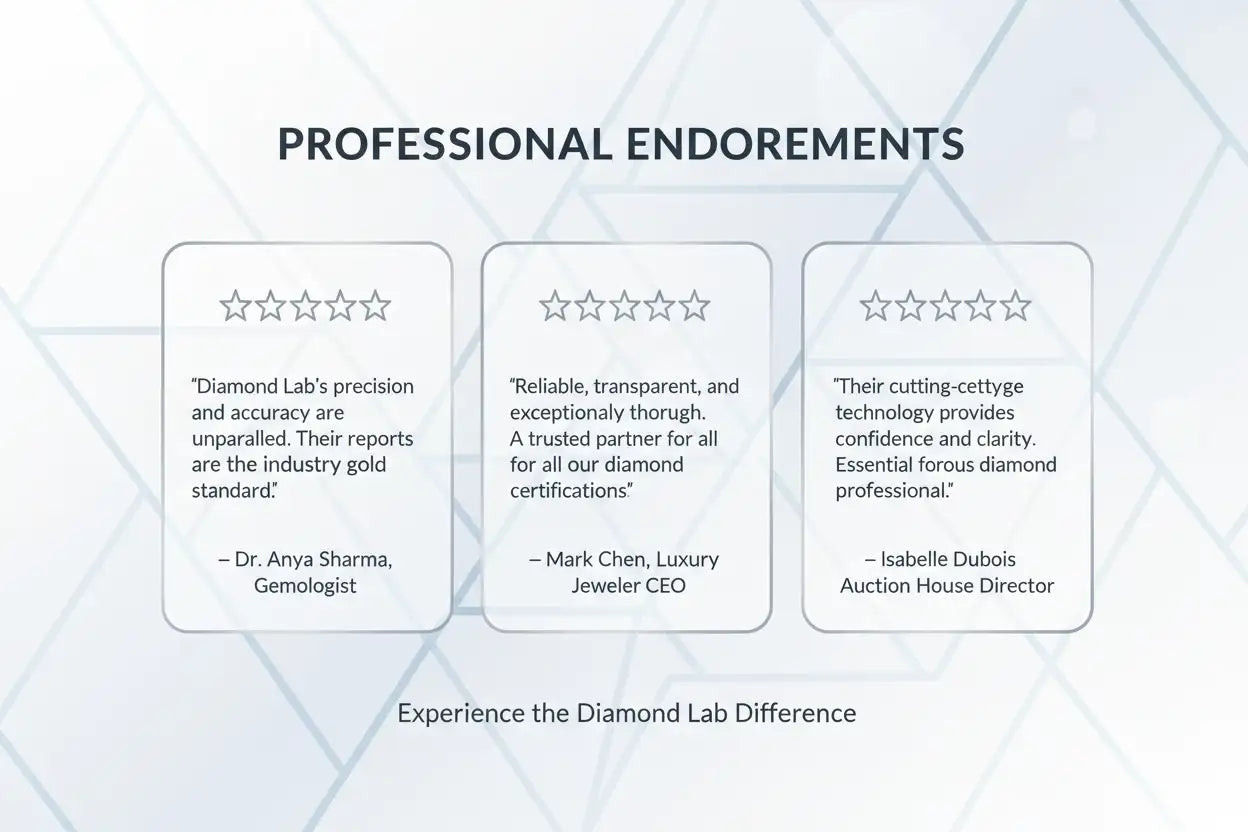 Diamond Lab testimonials