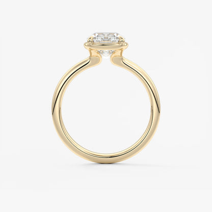 Custom made taylor cushion engagement ring – lab diamond or moissanite | australia