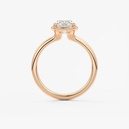 Custom made taylor cushion engagement ring – lab diamond or moissanite | australia